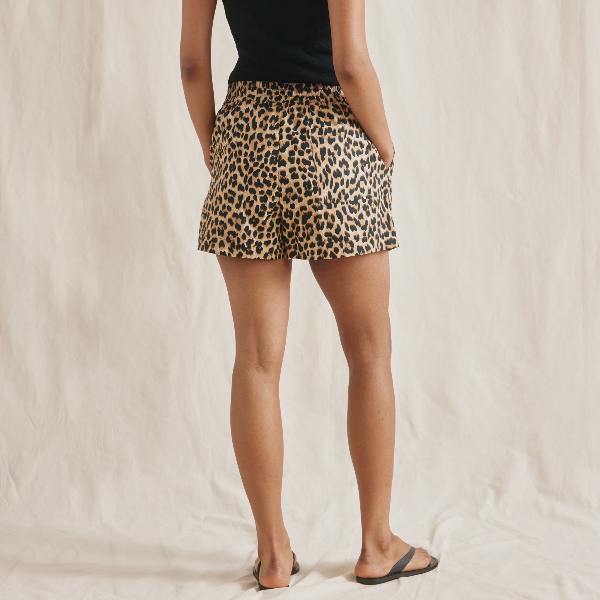Animal Cotton Shorts